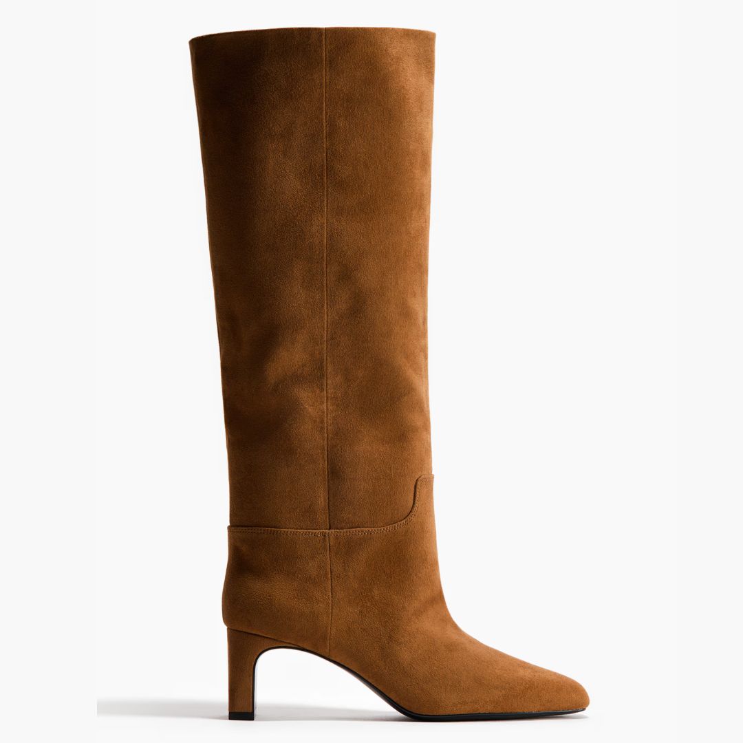 H&amp;amp;M Tan Knee-High Boots