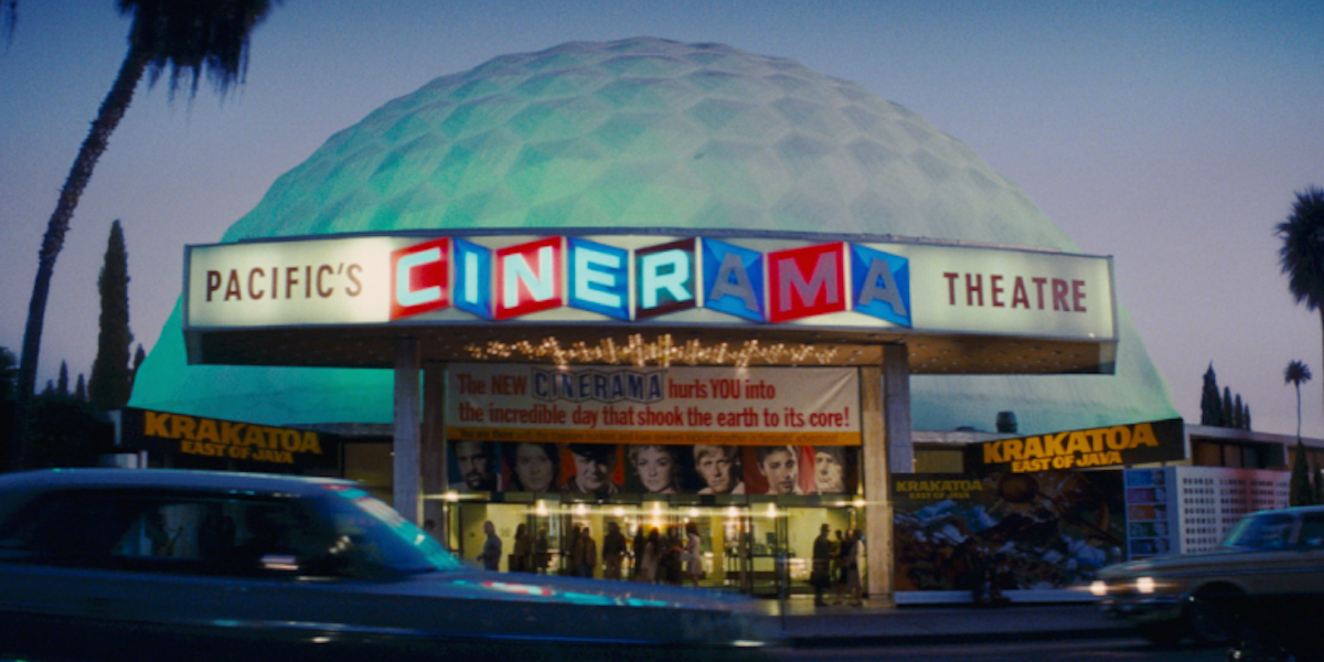 Pacific&#039;s Cinerama Theatre in Quentin Tarantino&#039;s Once Upon a Time in Hollywood