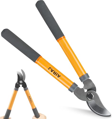 Airaj 40cm Tree Loppers,loppers for Gardening With 3.5cm Cutting Capacity,bypass Garden Lopper,garden Shears Tool,chops Branches Ease,more Power Branch Lopper