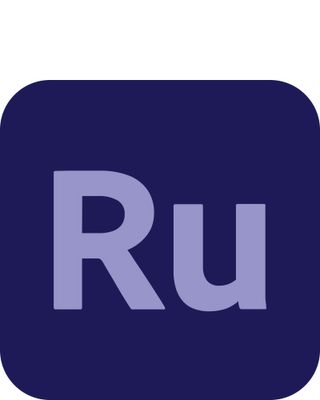 The logos of one of the best video editing apps, Premiere Rush