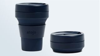 Stojo collapsible coffee cup