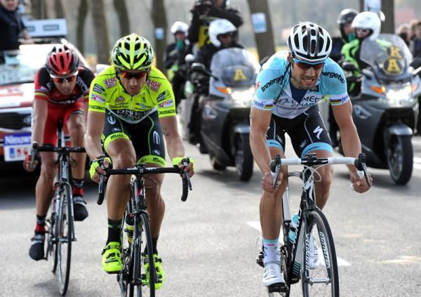 Tom Boonen on his way to a third victory at the Tour of Flanders