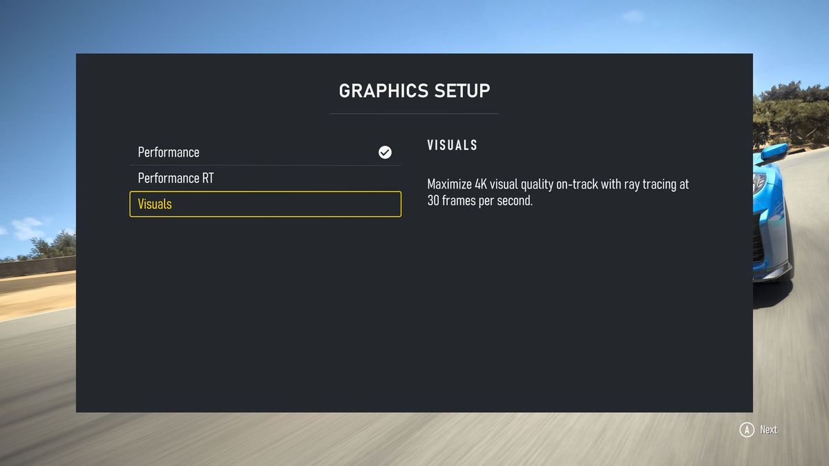 Forza motorsport optimized settings
