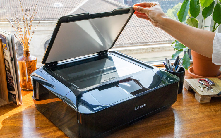 Best All in One Printers: A Canon printer in use