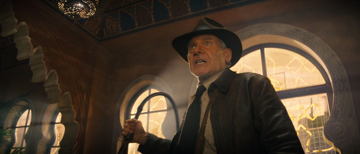 Harrison Ford in Indiana Jones and the Dial of Destiny