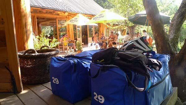 There were nice options for lunch at the Thermus Menetue spa.