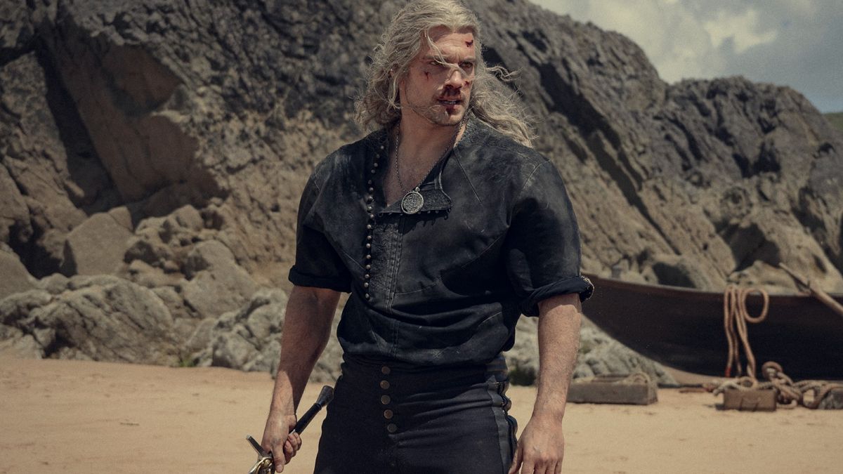 Henry Cavill as Geralt in The Witcher