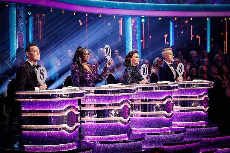 The judges on week 7