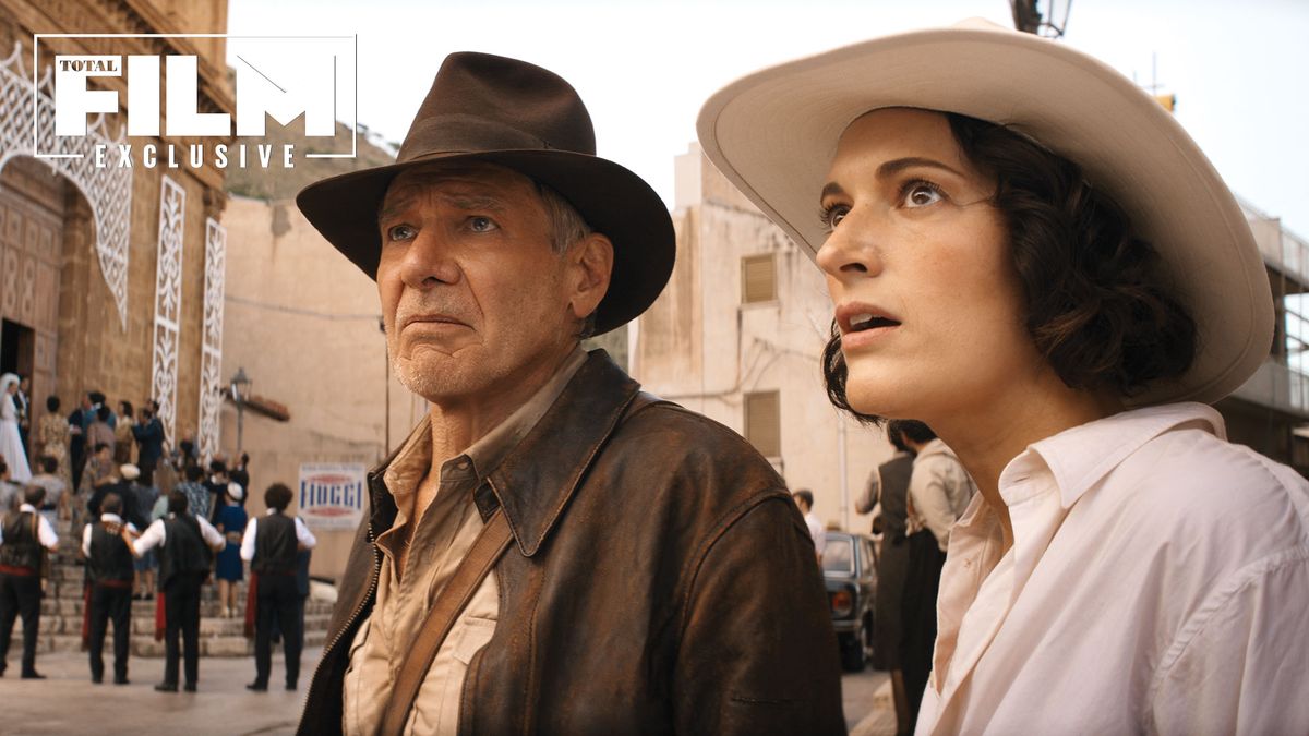 Harrison Ford and Phoebe Waller-Bridge in Indiana Jones and the Dial of Destiny