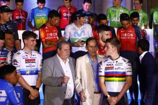 Riders at the Vuelta a San Juan 2023