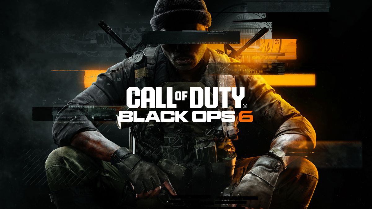 Call of Duty: Black Ops 6 key art featuring a soldier in front of a black backdrop.