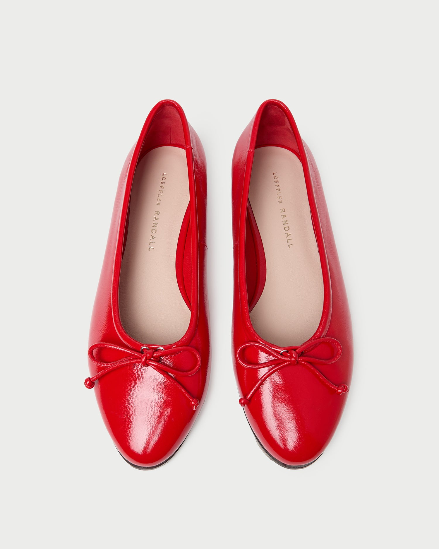 Noelle Red Ballet Flat - Red / 5