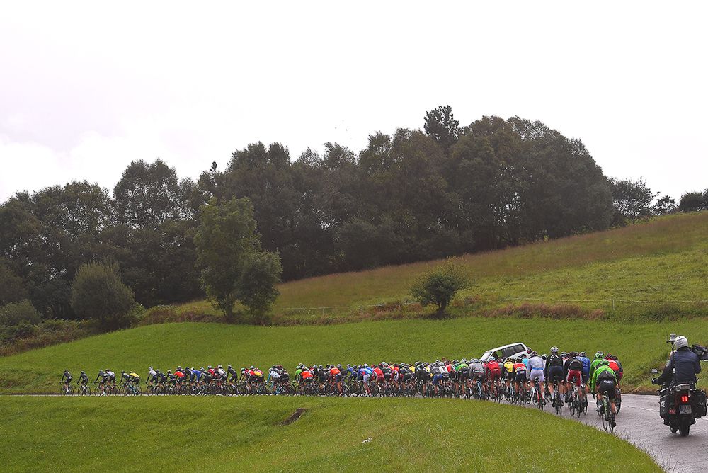 Scenery along the route of stage 20 at the Vuelta