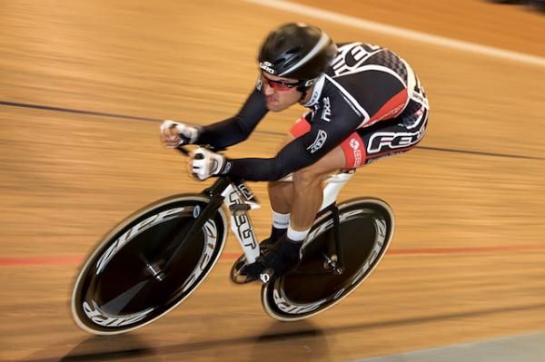 Jacob Duehring (Felt) in the 1km TT, part of the Omnium