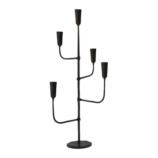 Black candelabra 