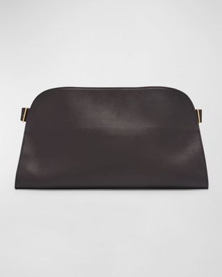 Margaux E/w Clutch in Saddle Leather