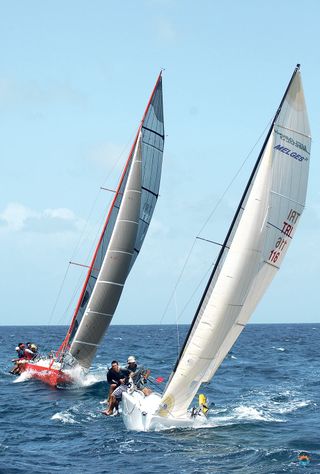 Sailing in Tobago