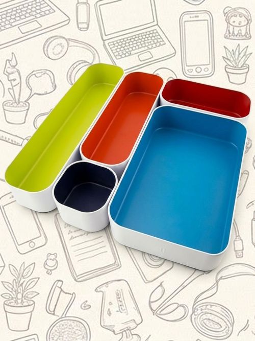 Metal Organiser Tray Set