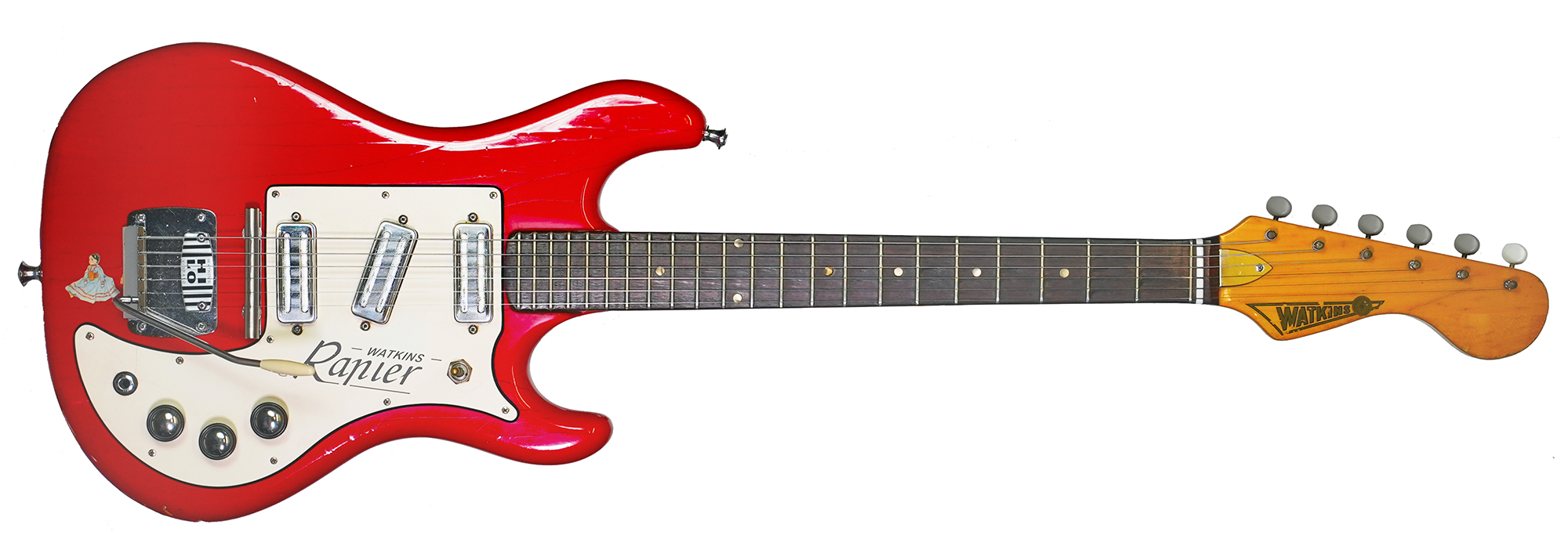 A photo of the Watkins Rapier 3 electric guitar