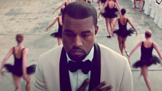 Kanye West in "Runaway" music video