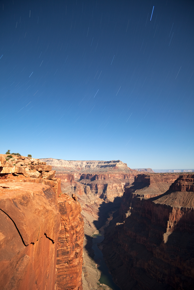 Grand Canyon at night