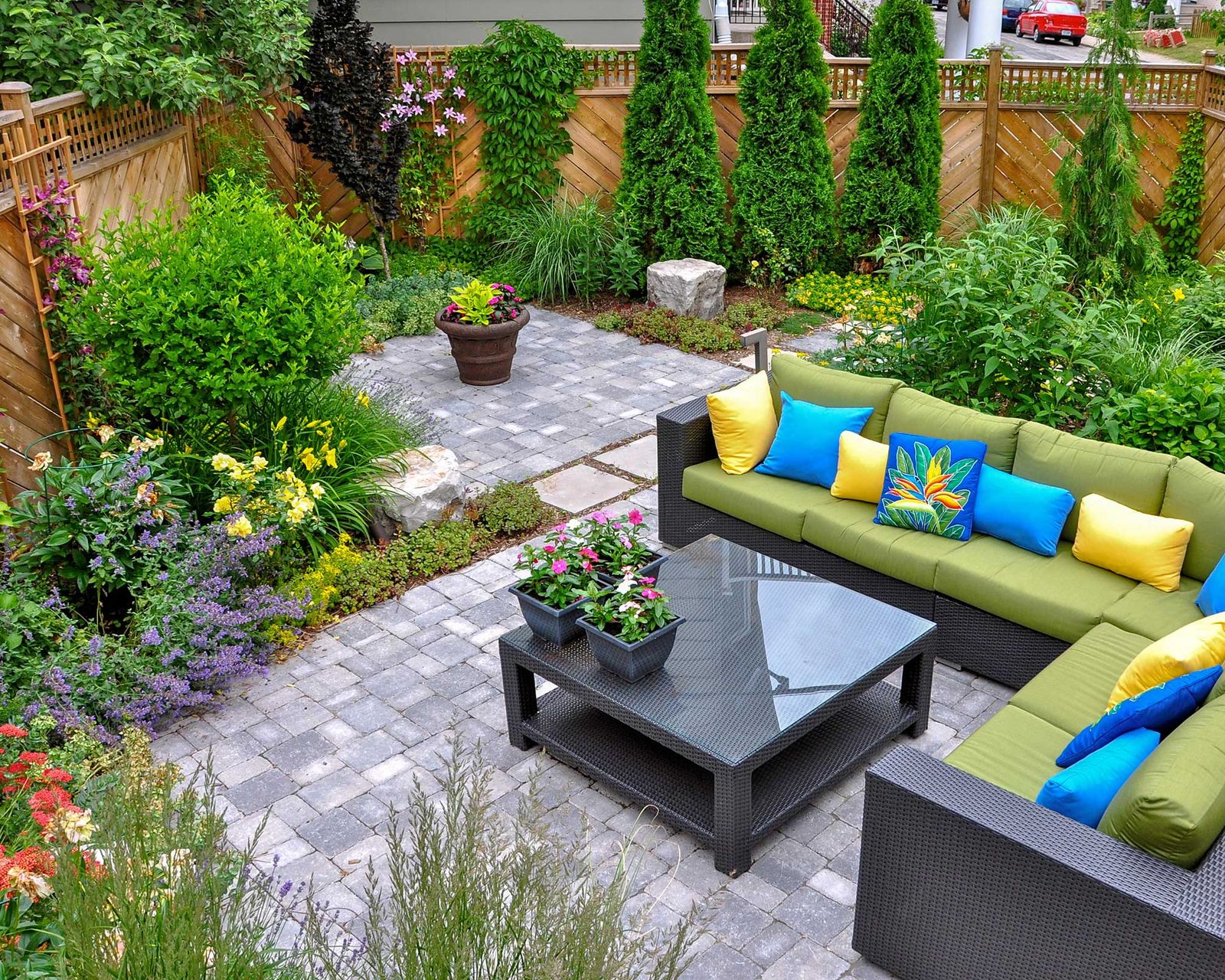 Cheap no-grass backyard ideas: 10 low-maintenance looks for your space ...