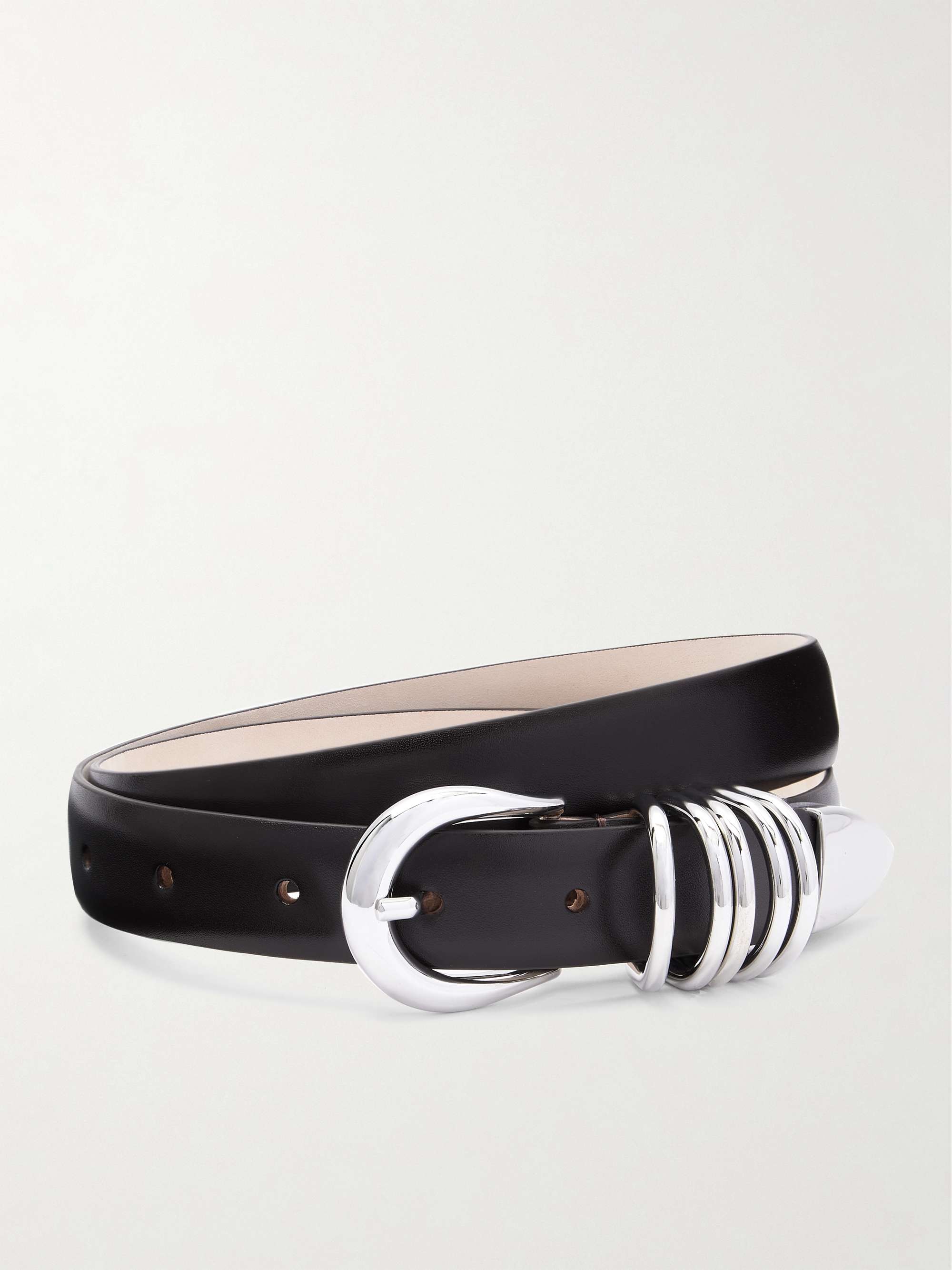 Hollyhock Leather Belt