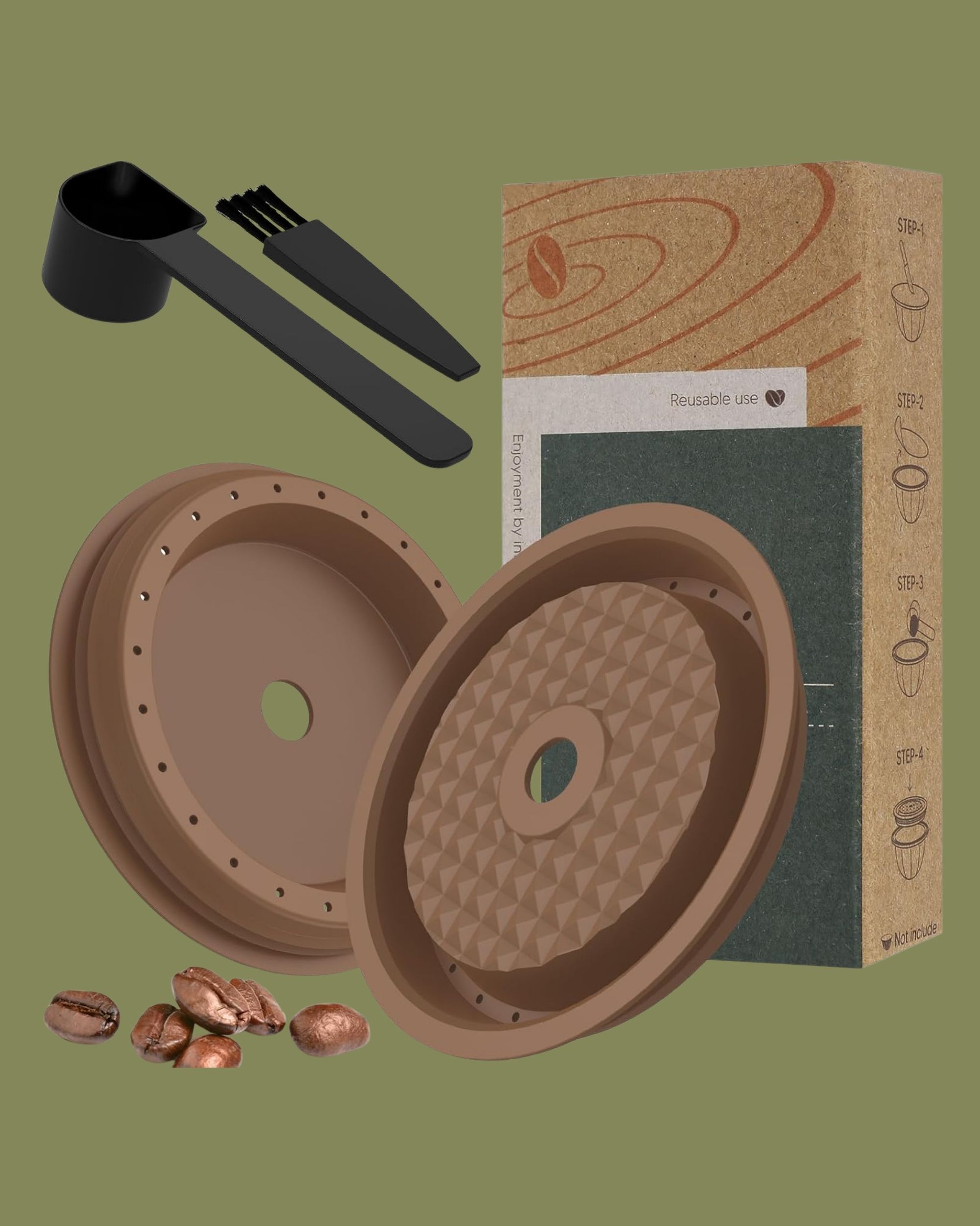 Gatphy, Reusable Coffee Capsule Lid