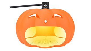 Flea trap shaped like a pumpkin