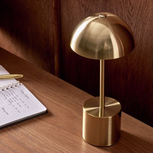 Rechargeable Brass LED Lamp 