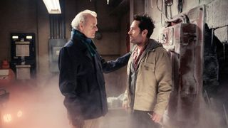 Bill Murray and Paul Rudd in "Ghostbusters: Frozen Empire"