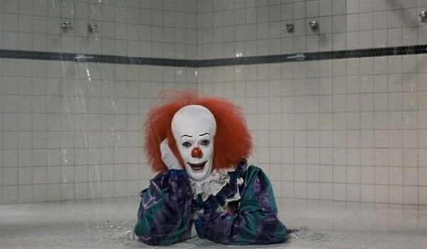 pennywise shower it