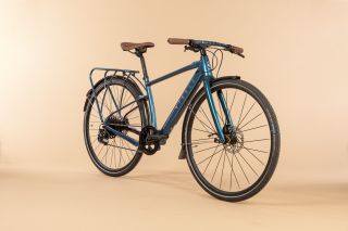 Ribble Hybrid AL e with a rack and fenders