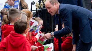 Prince William and Princess Catherine were warmly received in Wales this week