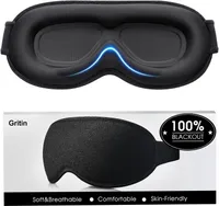 Gritin  100% Blackout Sleep Eye Mask