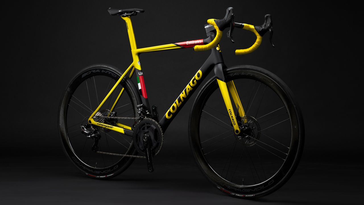 Colnago V3Rs Tour de France yellow colours