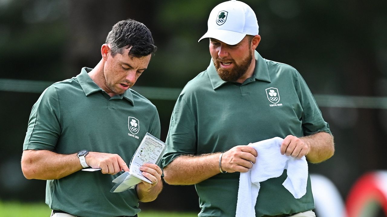 Rory McIlroy and Shane Lowry