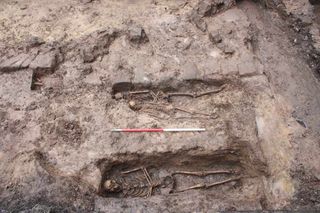 Skeletal remains unearthed in an Edinburgh parking lot