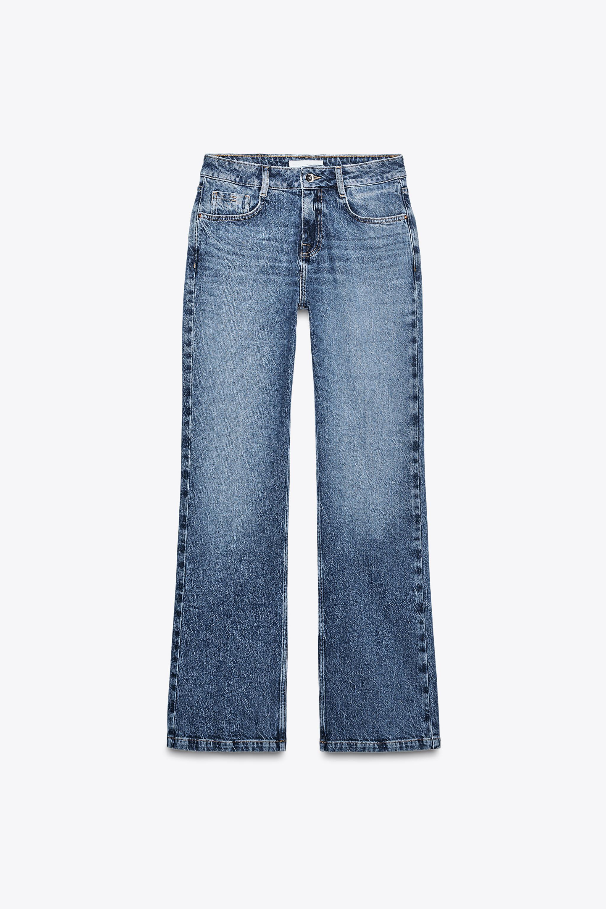 Zara, Z1975 Bootcut Jeans With a High Waist