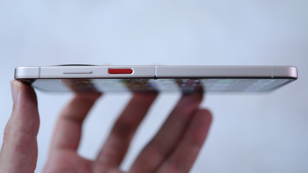 A photo of the Nubia Flip 5G