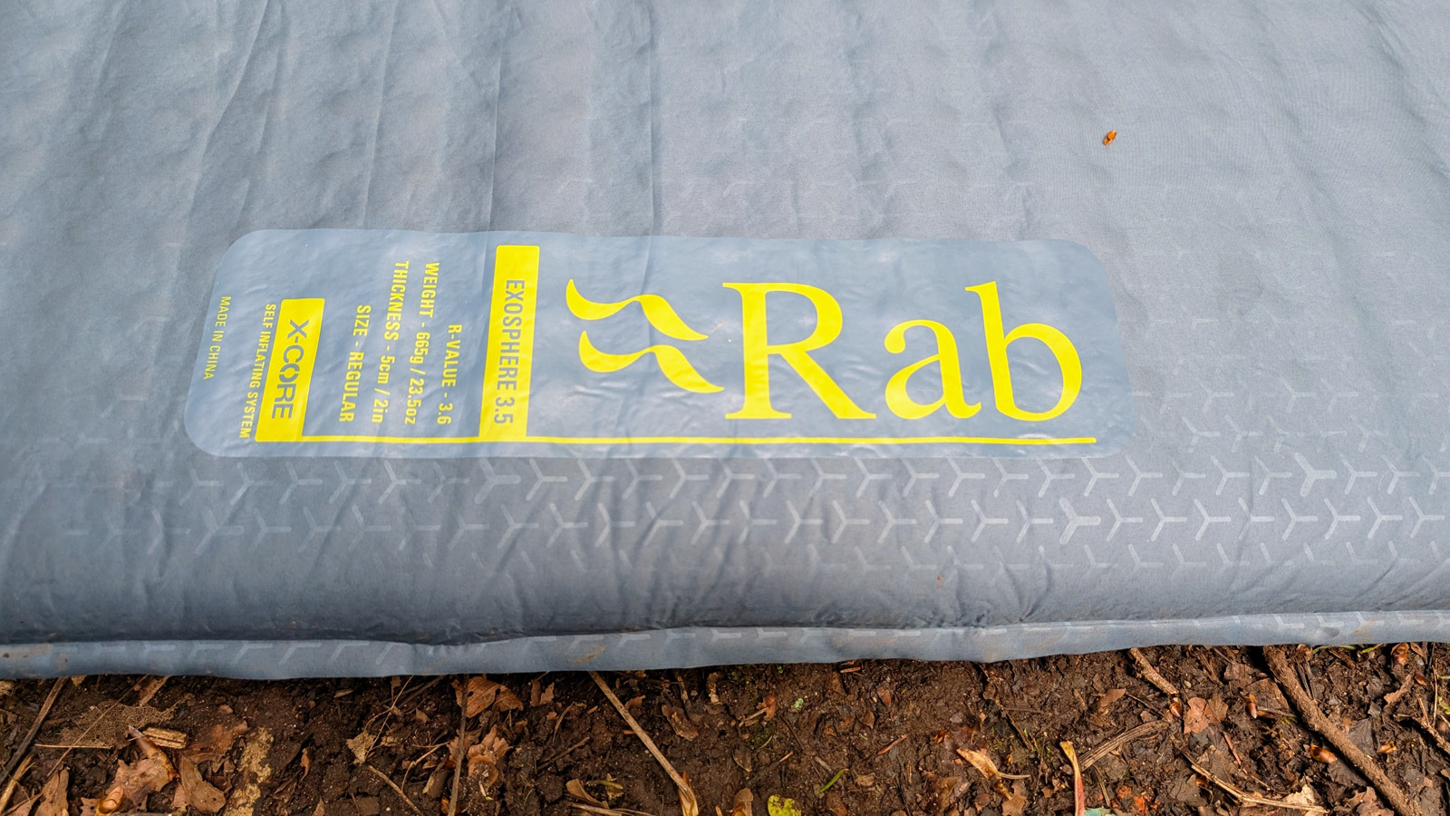 Rab Exosphere 3.5 Self-Inflating Sleep Mat review