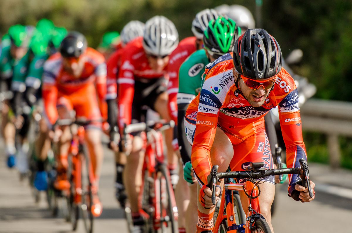 Several teams shared pace-making duties at the front of the pack on stage 3 of the Tour of Croatia