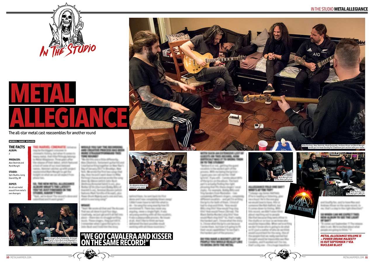 Metal Allegiance Metal Hammer feature