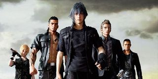 The cast of Final Fantasy 15.