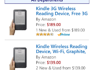 Amazon Application for Windows Phone 7