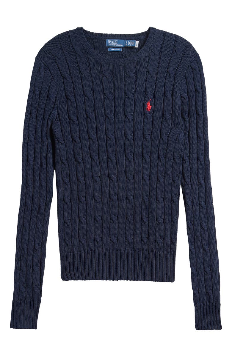 Cotton Cable Knit Sweater