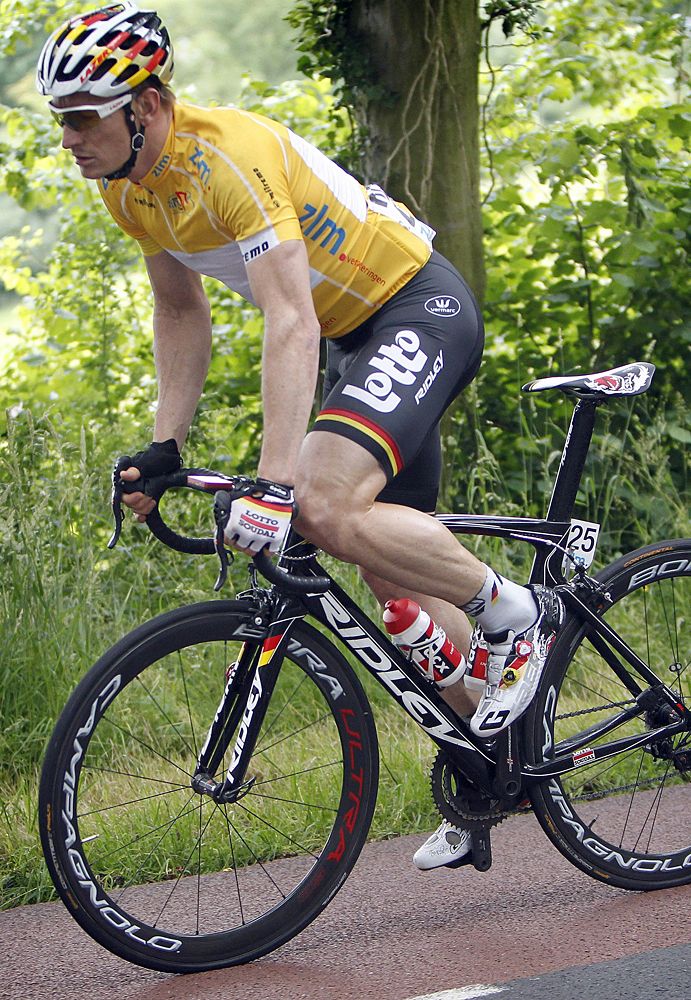Race leader Andr&eacute; Greipel (Lotto Soudal)