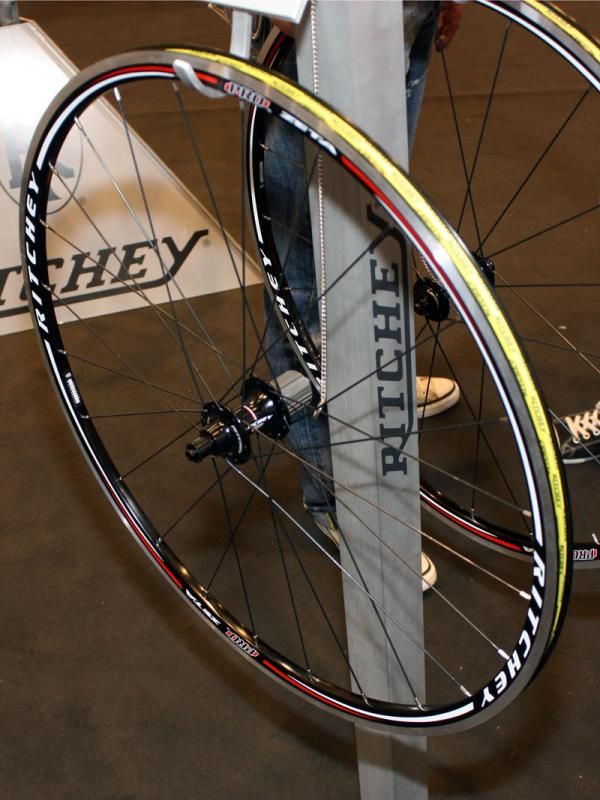 External nipples on the Ritchey Pro Zeta road wheels will make for easy maintenance.