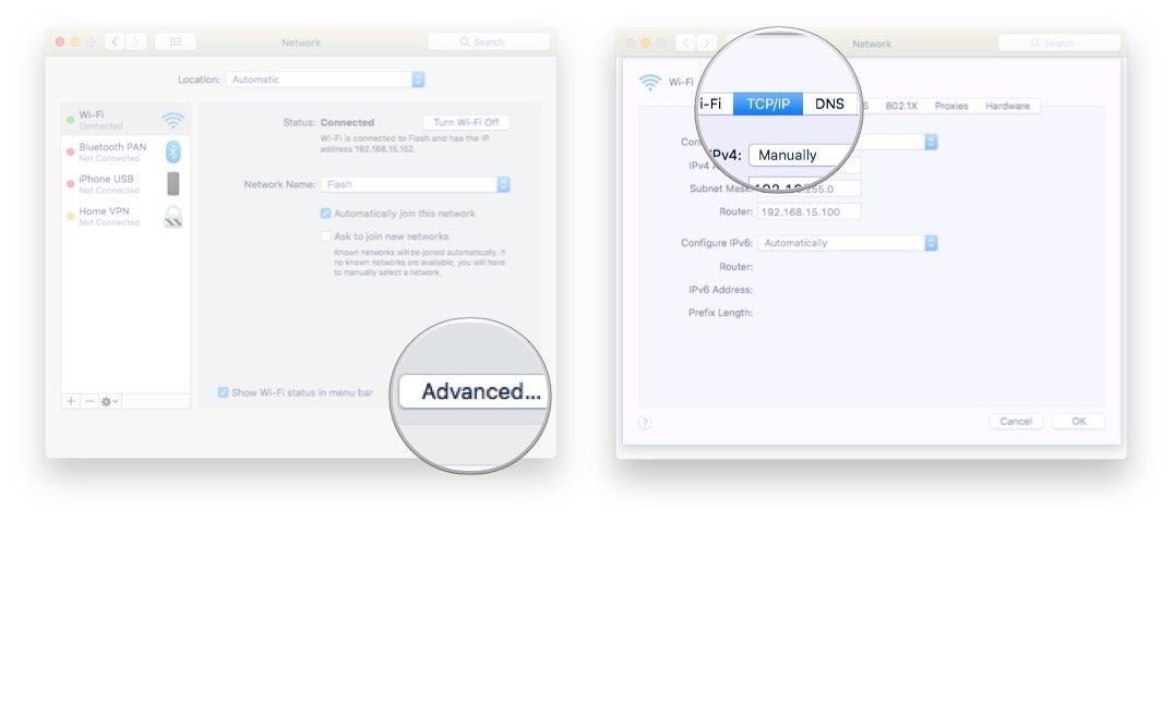 How to manually manage your macOS High Sierra networking location | iMore - Mac Os Sierra G Network Setup Issues