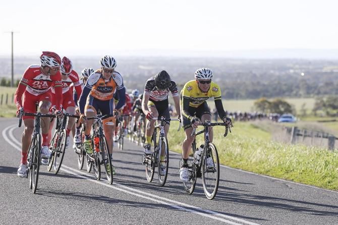 40km into the race and attacks were starting.